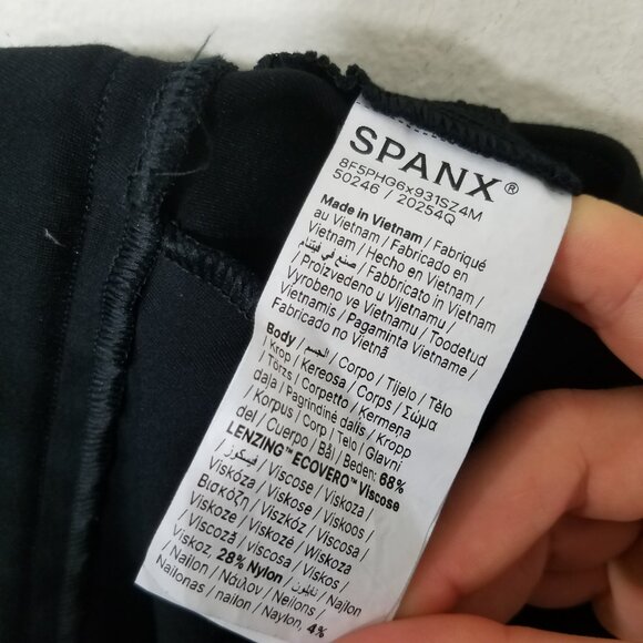 SPANX Pull-On Stretch Pants Black Size M - Picture 5 of 6